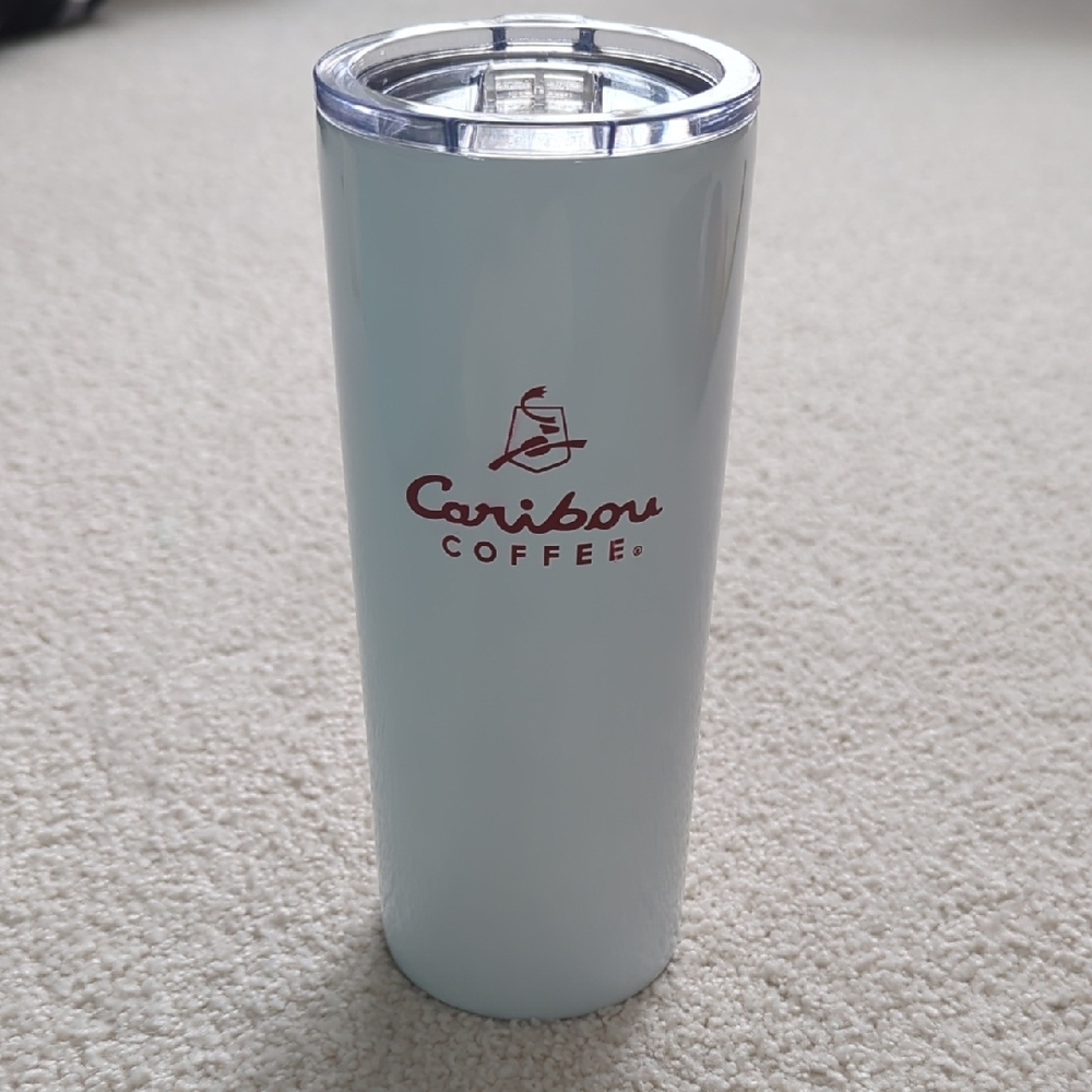 3 For $30. Caribou Coffee White Tumbler - Picture 12 of 14